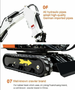 Brand New TYPHON TERROR VIII 800kg Mini Excavator - Image 11