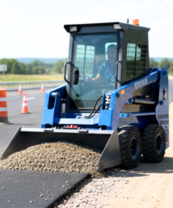 TYPHON STOMP 509 Mini Skid Steer 1.4ton with Kubota D1105  25hp  water cooled 4-Cycle Diesel engine - Image 16