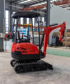New 4,000 lb TYPHON Lux Mini Excavator Rubber Track with Kubota Diesel Engine - Image 5