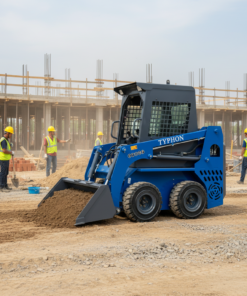 TYPHON STOMP 509 Mini Skid Steer 1.4ton with Kubota D1105  25hp  water cooled 4-Cycle Diesel engine - Image 18