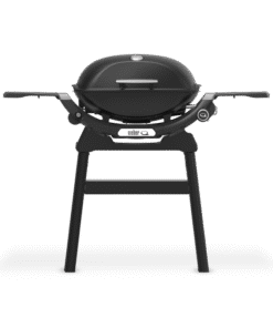 Alternative view of Q 2200N Gas Barbecue with Side Tables and Compact Stand