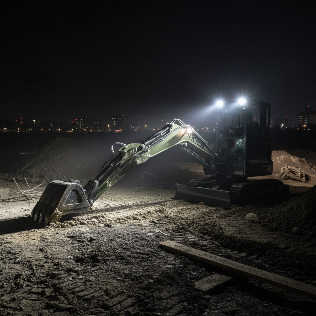 TYPHON KUVOU 4.0 mini excavator Kubota D1703 Diesel engine with 4Ton Operating Weight AC/ Heater - Image 18