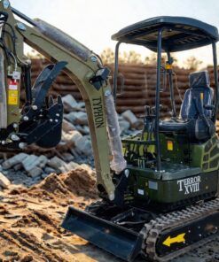 NEW 4,000lb TYPHON TERROR XVIII Mini Excavator Kubota Engine - Image 10