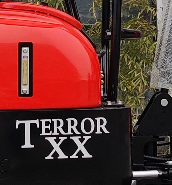 4,000 lb TYPHON TERROR XX RED Mini Excavator Kubota D902 Engine - Image 9