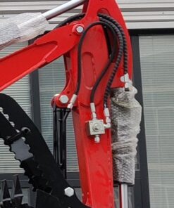 4,000 lb TYPHON TERROR XX RED Mini Excavator Kubota D902 Engine - Image 16