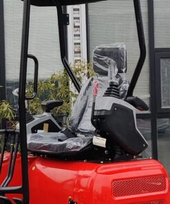 4,000 lb TYPHON TERROR XX RED Mini Excavator Kubota D902 Engine - Image 11