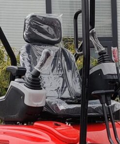 4,000 lb TYPHON TERROR XX RED Mini Excavator Kubota D902 Engine - Image 18