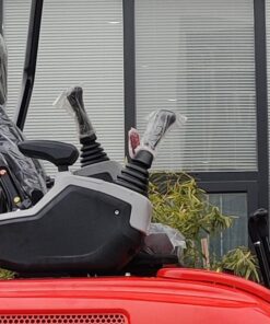 4,000 lb TYPHON TERROR XX RED Mini Excavator Kubota D902 Engine - Image 12