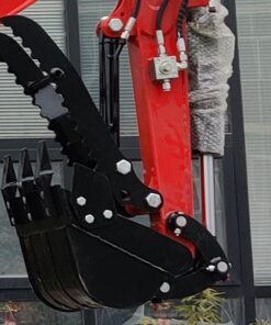 4,000 lb TYPHON TERROR XX RED Mini Excavator Kubota D902 Engine - Image 17