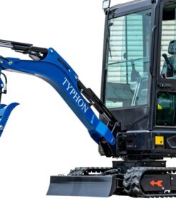 TYPHON 18 FLEX PRO 1.8 Ton Mini Excavator 12 attachments - Image 3
