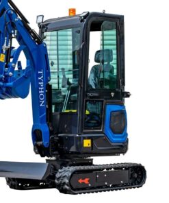 TYPHON 18 FLEX PRO 1.8 Ton Mini Excavator 12 attachments - Image 9