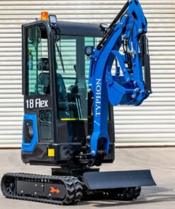 TYPHON 18 FLEX PRO 1.8 Ton Mini Excavator 12 attachments - Image 35