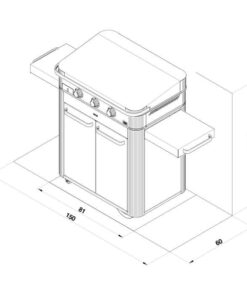 Alternative view of Combo Enosign 80 Inox