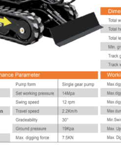 Brand New TYPHON TERROR VIII 800kg Mini Excavator - Image 9
