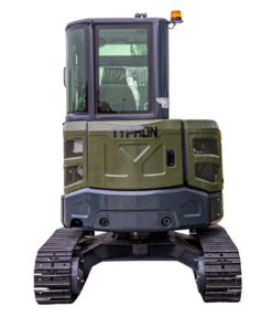 TYPHON KUVOU 4.0 mini excavator Kubota D1703 Diesel engine with 4Ton Operating Weight AC/ Heater - Image 30