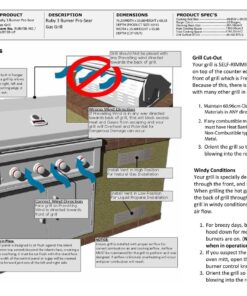 Sunstone Ruby 3 Burner Gas Grill - Image 5