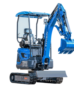 New TYPHON TERROR XIX STORM Mini Excavator 4000lbs 20.4hp Kubota D902 engine  Trench Digger with Boom Swing, Canopy, Retractable Tracks