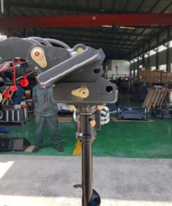 Skid Steer Loader Earth Auger Attachment - Image 12