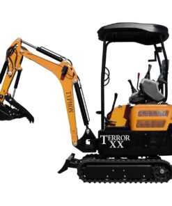 4,000 lb TYPHON TERROR XX Yellow Mini Excavator Kubota D902 Engine