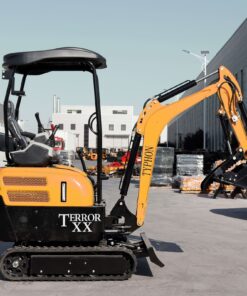 4,000 lb TYPHON TERROR XX Yellow Mini Excavator Kubota D902 Engine - Image 6