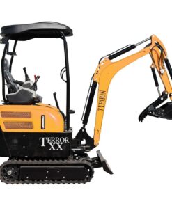 4,000 lb TYPHON TERROR XX Yellow Mini Excavator Kubota D902 Engine - Image 4
