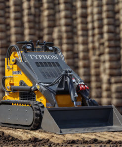 Brand New TYPHON STOMP 2,000lbs Mini Skid Steer 23HP Gas EPA Engine USA - Image 7