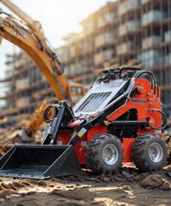 Brand New TYPHON STOMP 1,800lbs Mini Skid Steer 23HP Wheel Gas EPA B & S Engine - Image 13