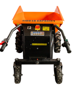 Detail K2 Big Dump 1100 Pound Electric Power Dump Cart - Image 3
