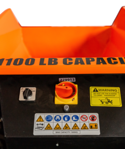 Detail K2 Big Dump 1100 Pound Electric Power Dump Cart - Image 5