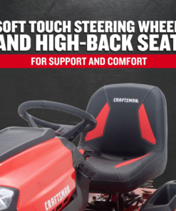 Craftsman T2400 – 46" Hydrostatic Gas Riding Mower - Image 3