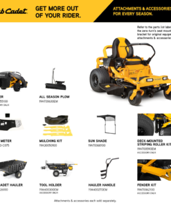 Cub Cadet Ultima ZT1 – 50” Fabricated Deck 25HP V-Twin Kohler Zero Turn Mower - Image 4