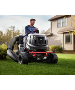 Troy-Bilt Bronco 42E XP – 42” 56V MAX Lithium-Ion Electric Riding Lawn Tractor - Image 4