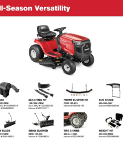 Troy-Bilt Bronco 42 – 42” 19HP Briggs & Stratton Automatic Drive Gas Riding Lawn Tractor - Image 3