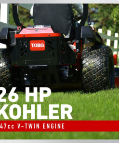 Toro Titan Max 60" IronForged Deck 26HP V-Twin Gas Dual Hydrostatic Zero Turn Riding Mower - Image 3