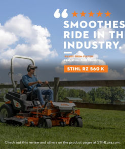 Alternative view of Stihl RZ 560 K Commercial 60″ Zero Turn Lawn Mower