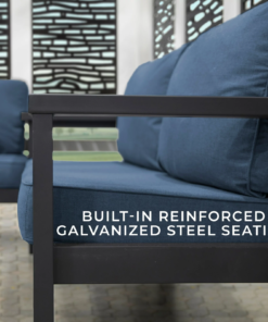 Backyard Discovery Ridgedale Traditional Pergola with Built-in Conversation Seating - Image 4