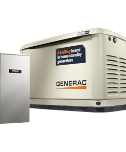 Guardian Series 22 kW/19.5 kW Air Cooled Home Standby Generator with Wi-Fi and Whole Home 200 Amp Transfer Switch
