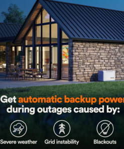 Guardian Series 22 kW/19.5 kW Air Cooled Home Standby Generator with Wi-Fi and Whole Home 200 Amp Transfer Switch - Image 3