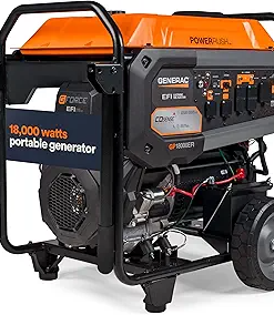Generac 7706 Gas Powered Portable Generator 49st