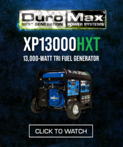 DuroMax XP13000HXT 13,000 Watt Electric Start Tri-Fuel Portable Generator w/ CO Alert - Image 6