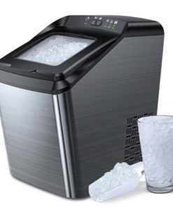 Aicook Nugget Ice Maker For Countertop, Sonic Ice Maker Machine