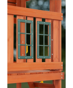 Creative Cedar Designs Cedar Cottage Wooden Swing Set - Image 3