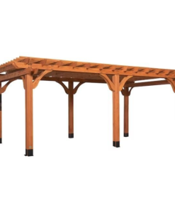 Backyard Discovery 20′ x 12′ Beaumont Pergola – Premium Cedar Wood, Sturdy & Elegant Design