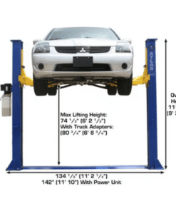 9000 LB Baseplate 2-Post Lift – Atlas 9KBPX - Image 8