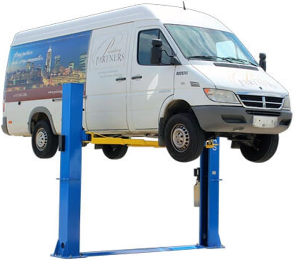 Atlas Automotive Equipment Atlas Equipment BP10000X Commercial Grade Baseplate 10 000 Lb. Capacity 2-Post Lift - Image 8