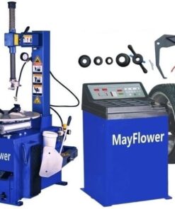 Alternative view of 1.5 HP Tire Changer Wheel Balancer Machine Combo Rim Clamp 14″-28″