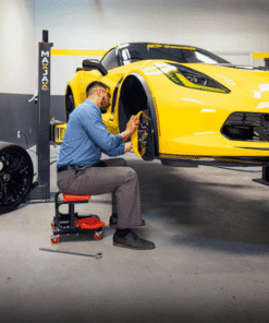 Alternative view of 110V Portable Two-Post Garage Lift