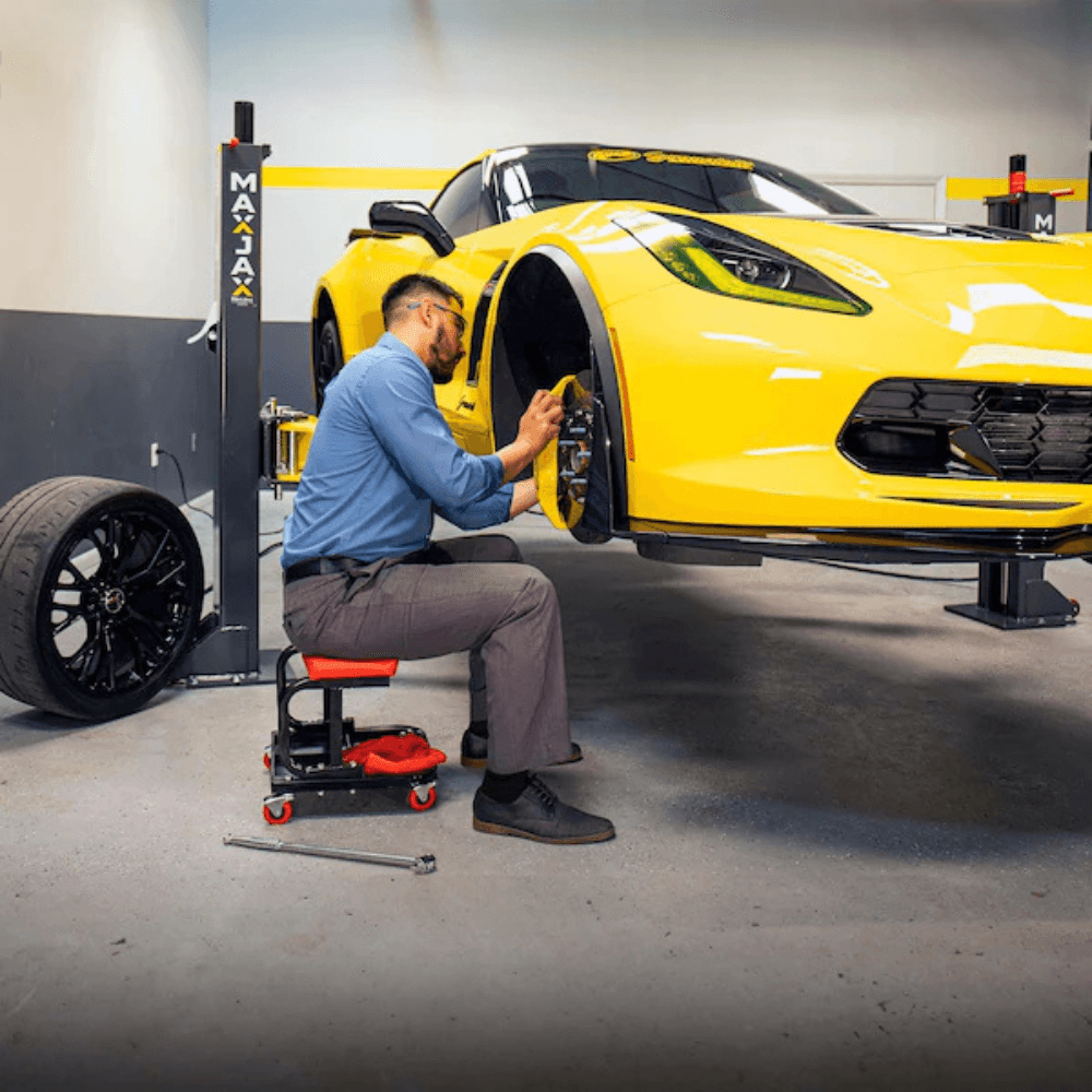 110V Portable Two-Post Garage Lift - Image 2
