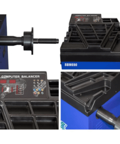 2.0 HP Tire Changer And Wheel Balancer Machine Combo 580 & 690 - Image 4