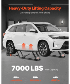 7000 lbs Car Lift Adjustable Car Lifts with Remote Control for Home - Image 4